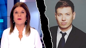 יאיר נתניהו רינה מצליח, צילום: אינסטגרם ומסך חדשות 12